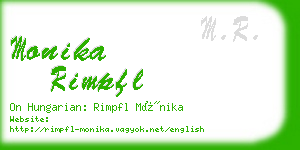 monika rimpfl business card